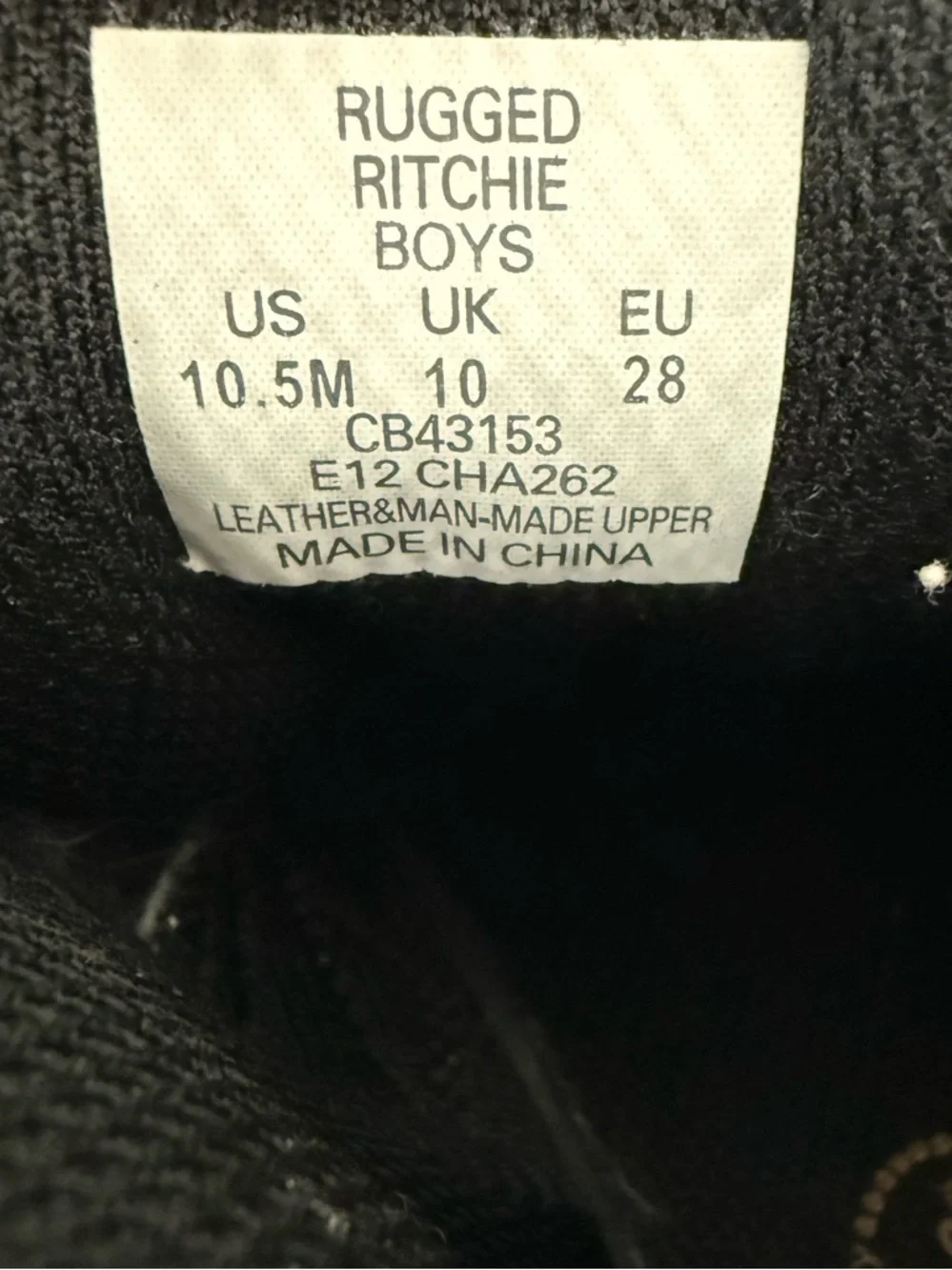 Stride Rite Rugged Ritchie Boots